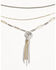 Image #1 - Shyanne Women's Etched Heart Layered Necklace, Gold, hi-res