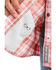 Ariat Women's Calypso Plaid Print Rebar Made Tough Durastretch Long Sleeve Button Down Work Shirt , Red, hi-res