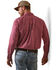 Image #4 - Ariat Men's Indiana Plaid Print Long Sleeve Button-Down Performance Western Shirt , Red, hi-res