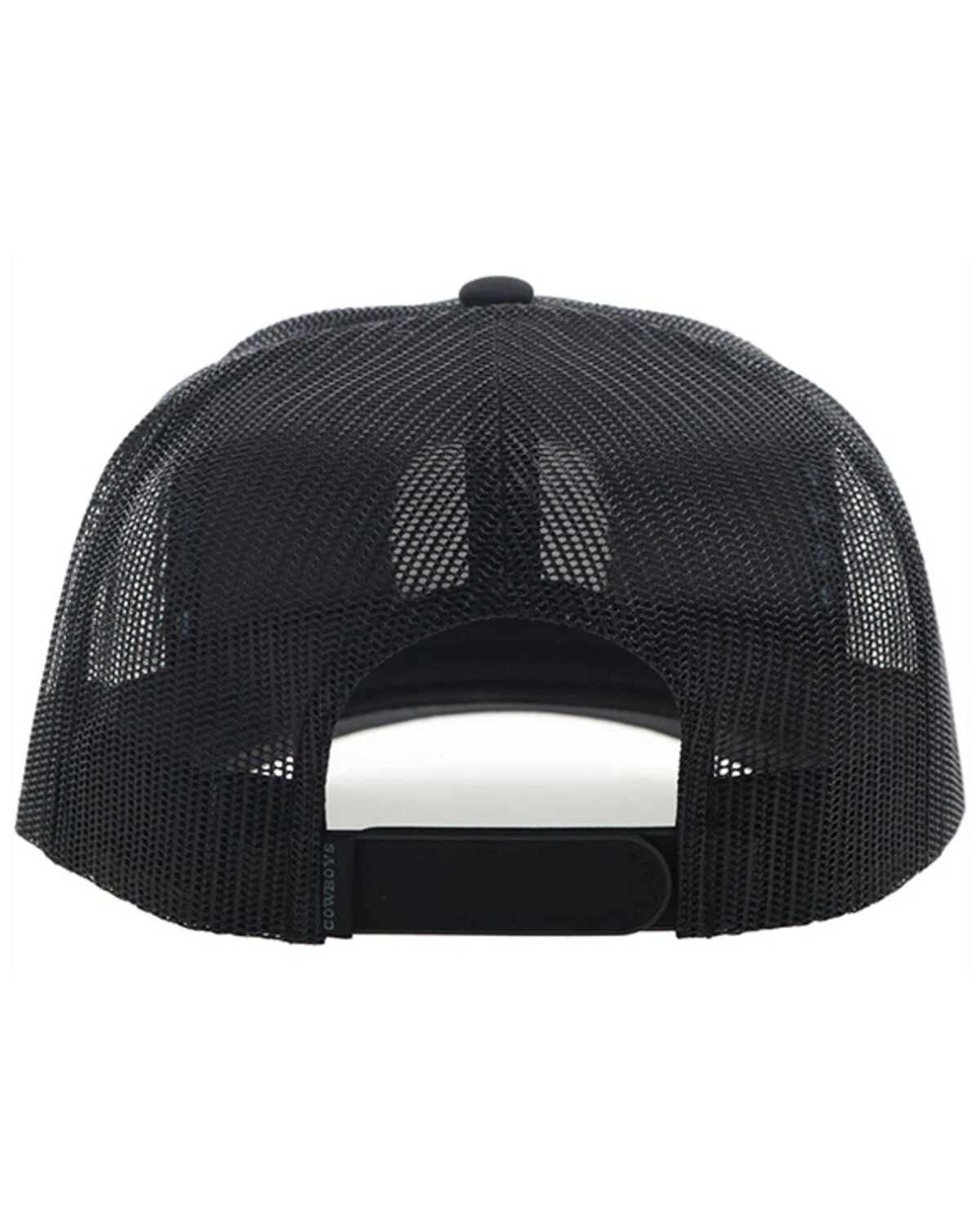 Image #2 - Hooey Men's Dallas Cowboys Logo Trucker Cap, Black, hi-res
