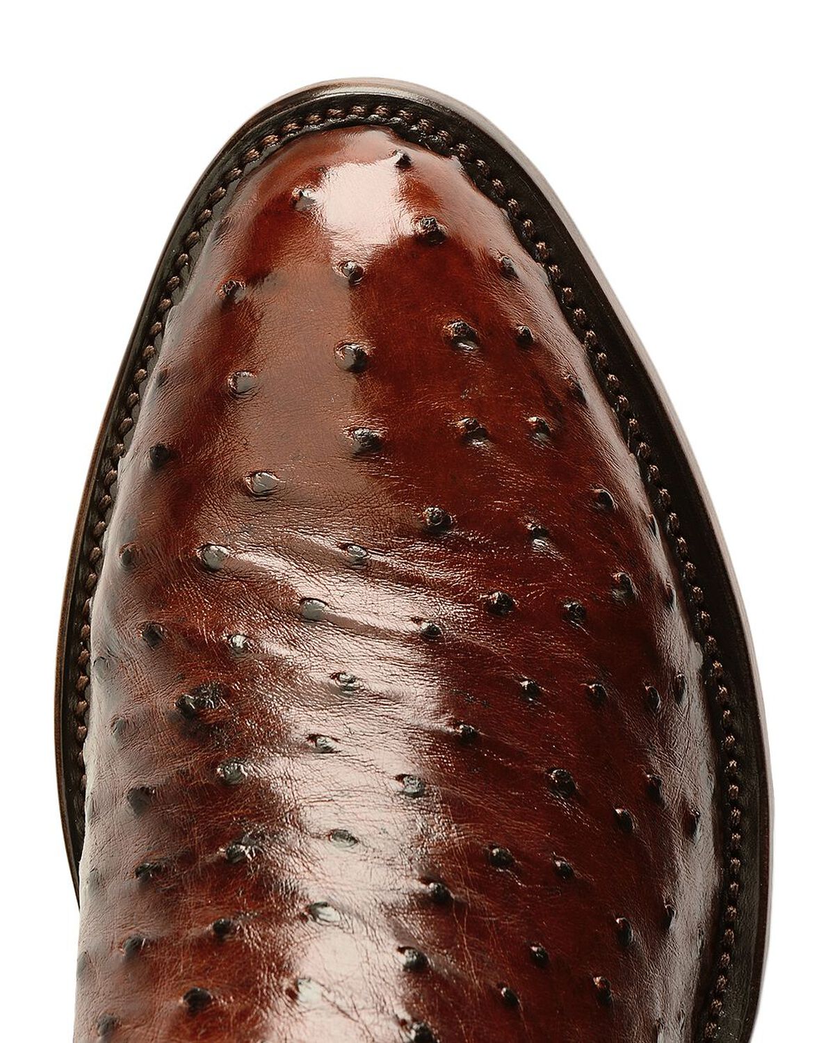 Image #6 - Lucchese Handmade 1883 Full Quill Ostrich Montana Cowboy Boots - Medium Toe, , hi-res
