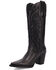 Image #3 - Dingo Women's Hensley Tall Western Boots - Round Toe, Black, hi-res