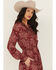 Image #2 - Ariat Women's Sahara Paisley Print Long Sleeve Button-Down Midi Dress, , hi-res
