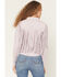 Image #4 - Idyllwind Women's Twinpines Faux Suede Button-Down Tie-Front Top, Lilac, hi-res