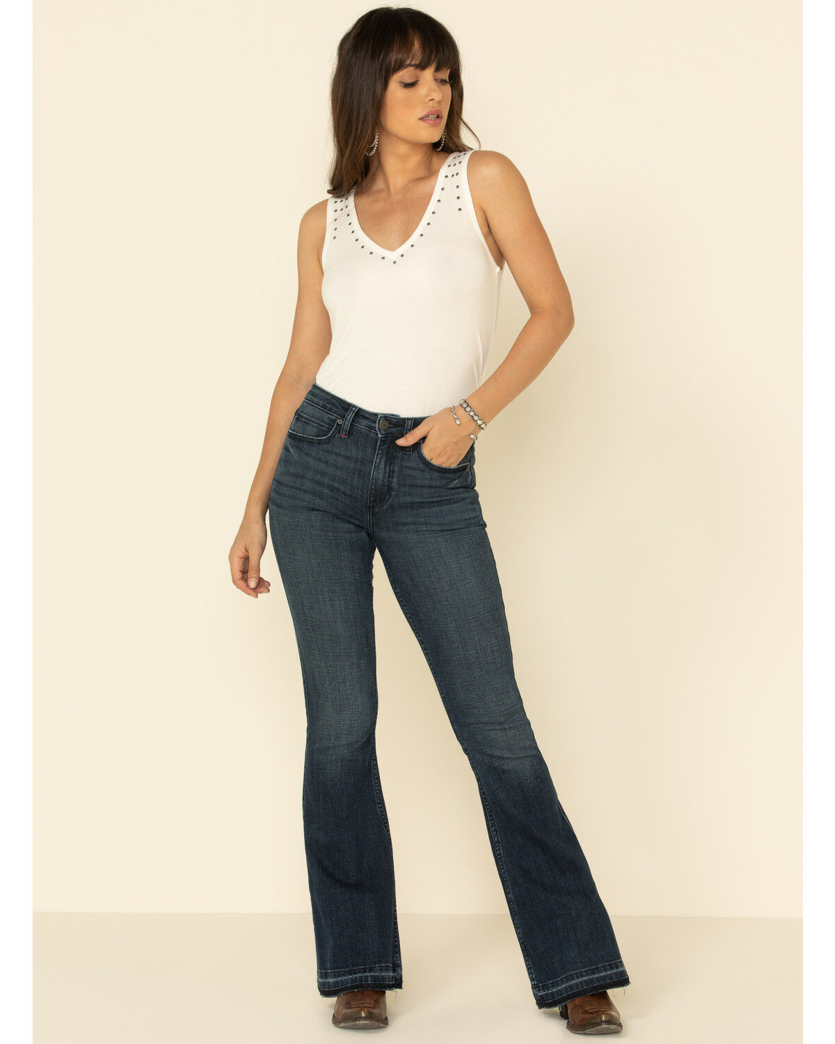 fit and flare jeans