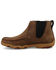 Image #3 - Twisted X Women's 4" Work Chelsea Driving Moc Shoes - Moc Toe, Brown, hi-res