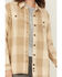 Image #3 - Carhartt Women's Rugged Flex® Loose Fit Heavyweight Duck Shacket, Oatmeal, hi-res