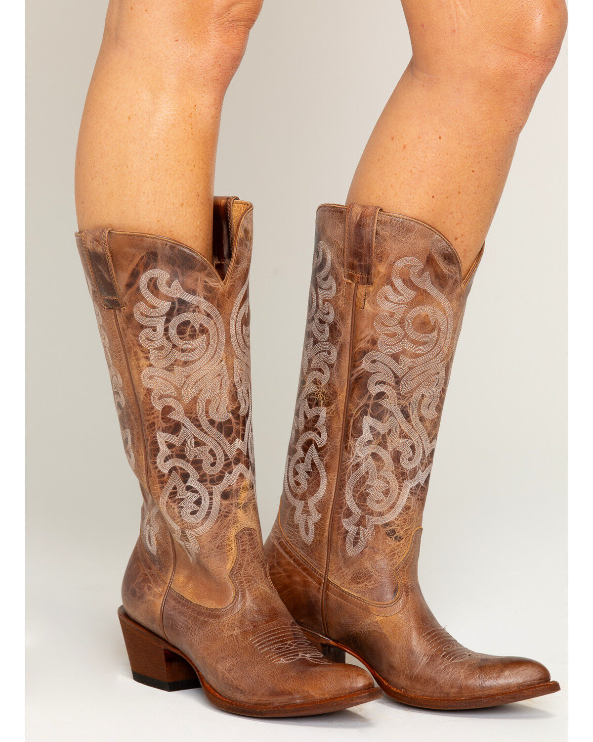 Tall Western Boots - Pointed Toe 