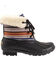 Image #2 - Pendleton Women's Bridger Stripe Duck Rain Boots - Round Toe, Black, hi-res