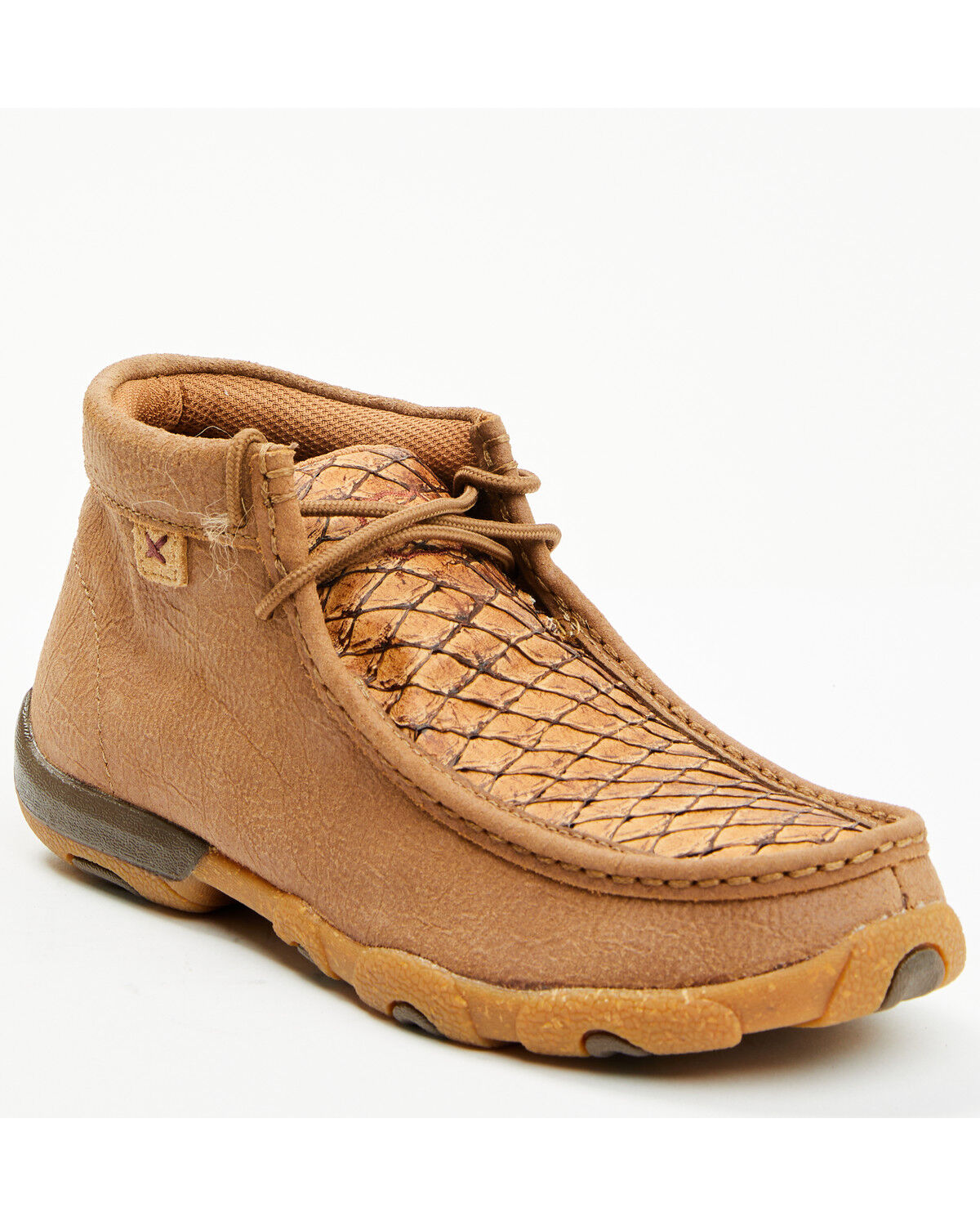 Image #1 - Twisted X Women's Chukka Driving Mocs, Tan, hi-res
