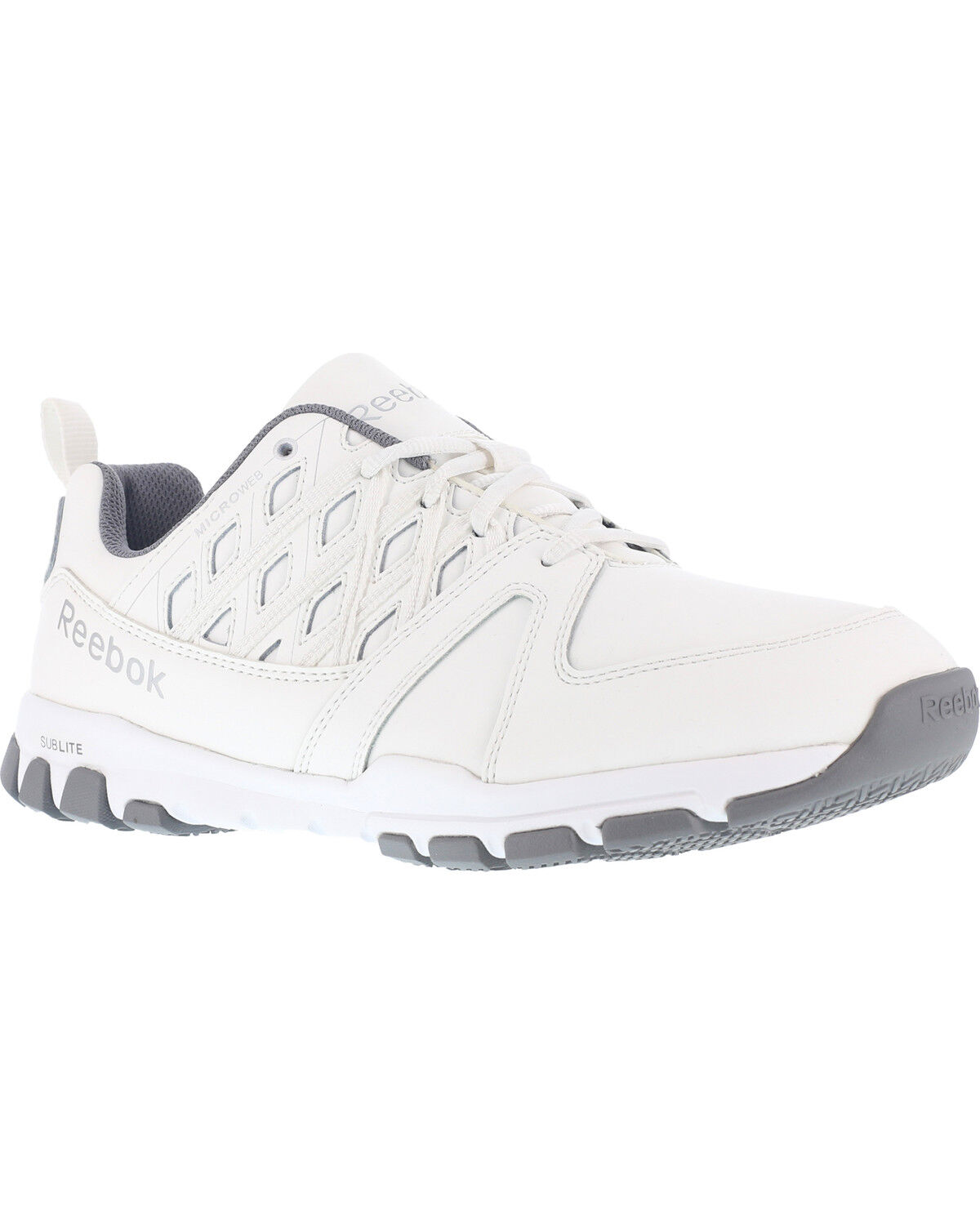 Image #1 - Reebok Women's Athletic Oxford Shoes - Soft Toe, White, hi-res