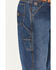 Image #2 - Cinch Men's Blue Label Tapered Loose Fit Jeans, Blue, hi-res