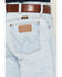Image #4 - Wrangler Men's 936 Cowboy Cut Slim Fit Prewashed Jeans, Bleach Indigo, hi-res