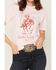 Image #3 - Kimes Ranch Women's Saddle Bronc Short Sleeve Graphic Tee, Pink, hi-res