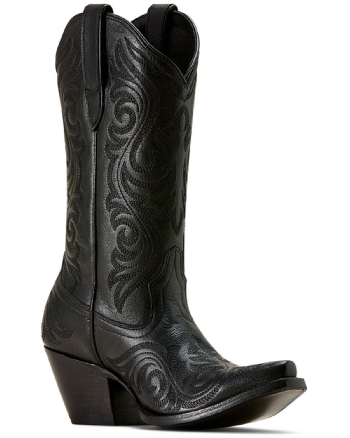 Ariat Women's Amora Western Boots - Snip Toe, Black, hi-res