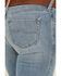 Image #2 - Ariat Women's Zoe Medium Wash Mid Rise Trouser Stretch Denim Jeans, Medium Wash, hi-res