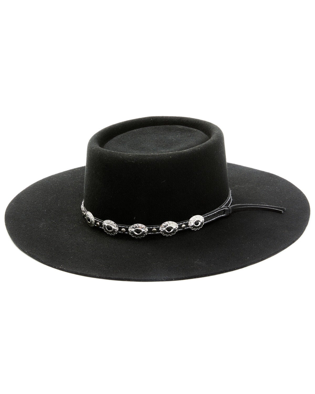 Image #1 - Shyanne Women's Telescope Concho Band Wool Felt Western Hat, , hi-res