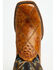Image #6 - Cody James Men's Exotic Ostrich Patchwork Western Boots - Broad Square Toe, Tan, hi-res