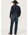 Image #3 - Wrangler Men's 20X Macon Medium Wash Slim Straight Stretch Denim Jeans, Medium Wash, hi-res