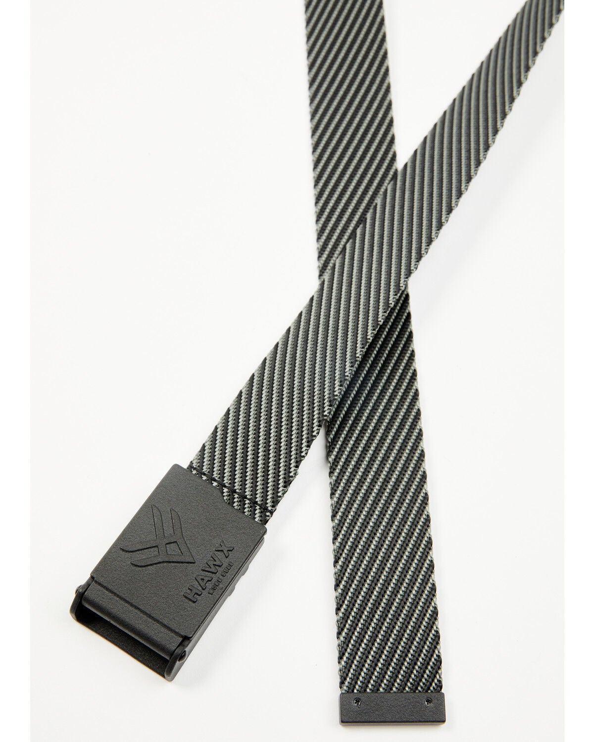Image #1 - Hawx Men's Grang 2-Tone Web Basic Belt, Black, hi-res
