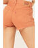 Image #4 - Levi's Women's 501 High Rise Denim Shorts, Rust Copper, hi-res
