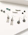Image #1 - Idyllwind Women's Belinda Earring Set - 6 Piece, Silver, hi-res
