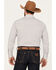 Ely Walker Men's Plaid Print Long Sleeve Pearl Snap Western Shirt - Big, White, hi-res