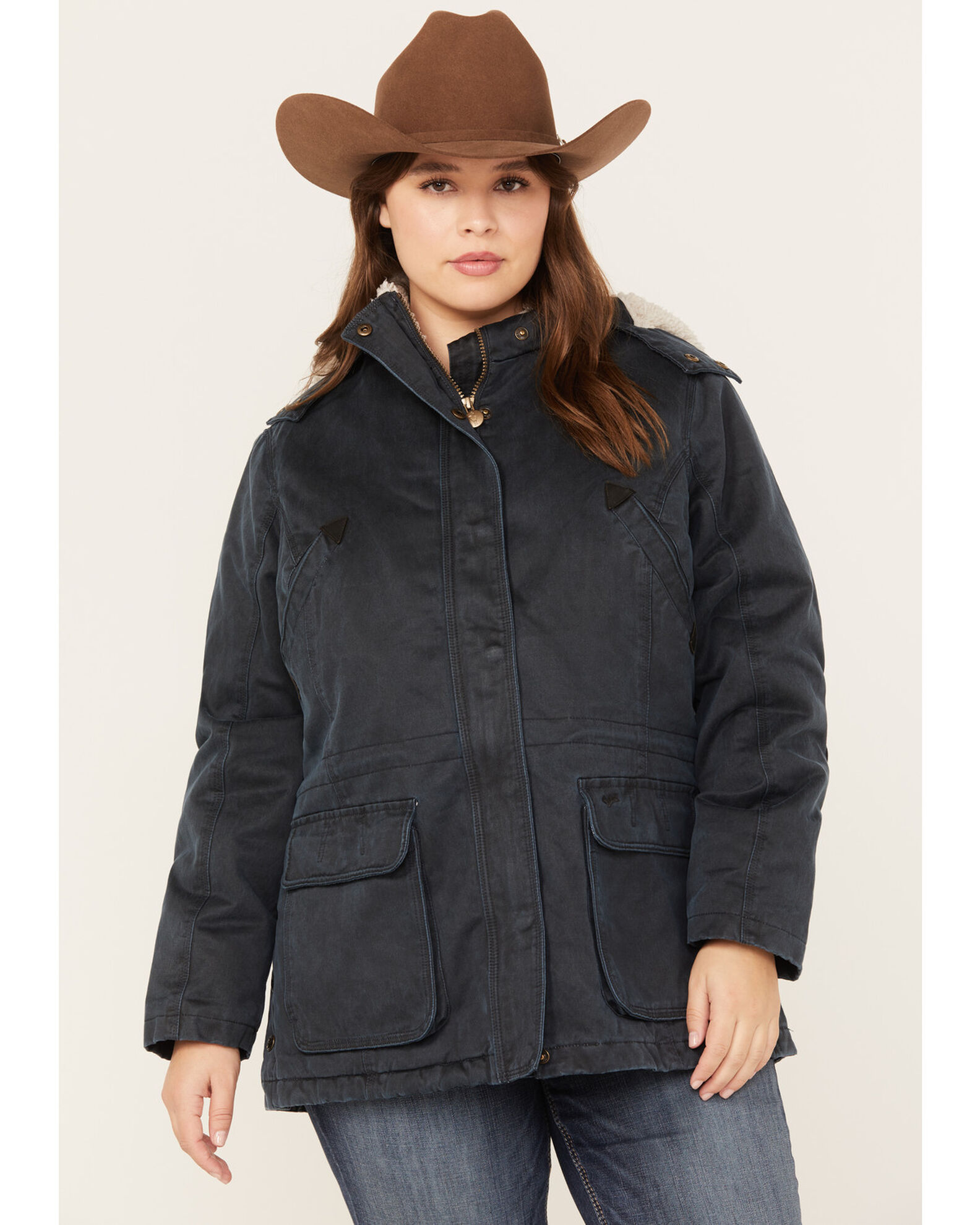 Outback Trading Co. Women s Woodbury Sherpa Lined Hooded Jacket