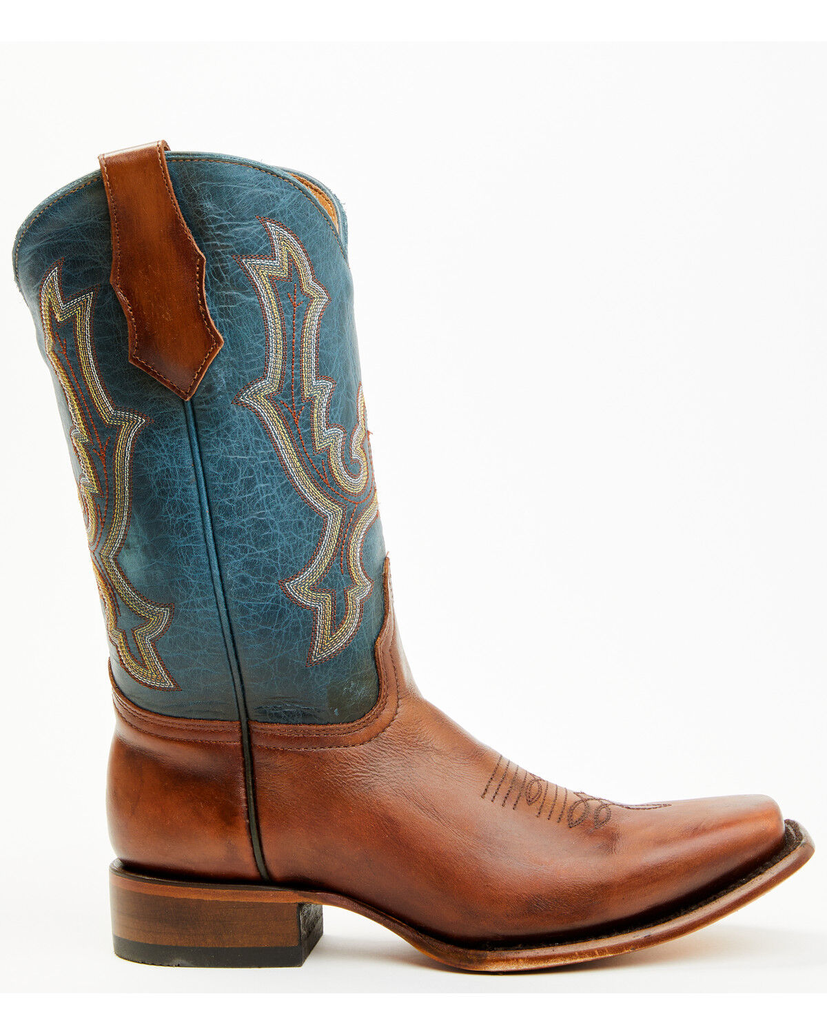 Image #2 - Corral Boys' Western Boots - Broad Square Toe, Brown, hi-res