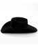 Image #3 - Serratelli Men's 8X Fur Felt 9 Crown Western Hat , Black, hi-res