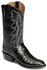 Lucchese Men's Handmade Classics Caiman Ultra Belly Western Boots - Medium Toe, Black, hi-res