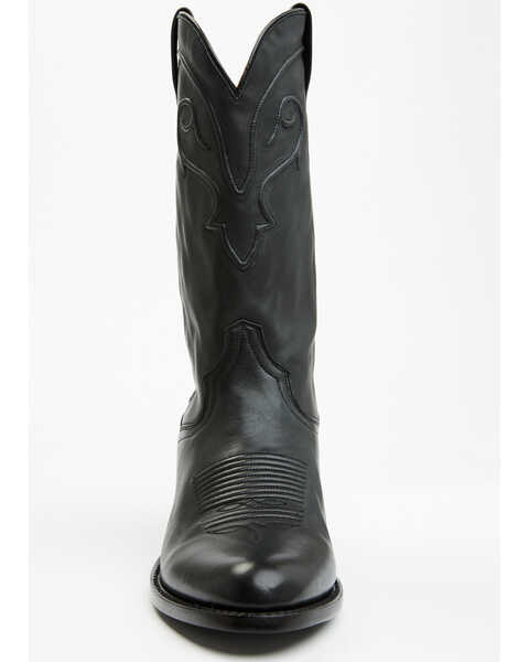Image #4 - Dan Post Men's Madboy Western Boots - Round Toe, Black, hi-res