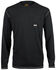 Image #1 - Ariat Men's Rebar Crew Long Sleeve Work Shirt, Black, hi-res