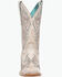 Image #3 - Corral Women's Straw Flames Western Boots - Square Toe, Brown, hi-res