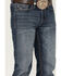 Image #2 - Cody James Men's Jackson Slim Straight Stretch Denim Jeans, Medium Wash, hi-res