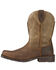 Ariat Men's Rambler 11" Western Boots - Square Toe, Earth, hi-res