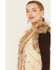 Image #2 - Tasha Polizzi Women's Chateau Faux Suede Embroidered Vest, Tan, hi-res