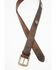 Cody James Men's 12 Gauge Ornament Belt, Brown, hi-res