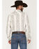 Image #4 - Cody James Men's Cowboy Boogie Southwestern Stripe Print Long Sleeve Snap Western Shirt - Tall, Ivory, hi-res