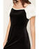 Image #3 - Sadie & Sage Women's Polka Dot Puff Sleeve Mini Dress, Black, hi-res