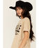 Image #2 - Girl Dangerous Women's Nashville Short Sleeve Graphic Tee, Sand, hi-res