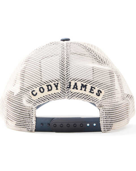 Image #3 - Cody James Men's Serape Bullrider Patch Ball Cap , Blue, hi-res