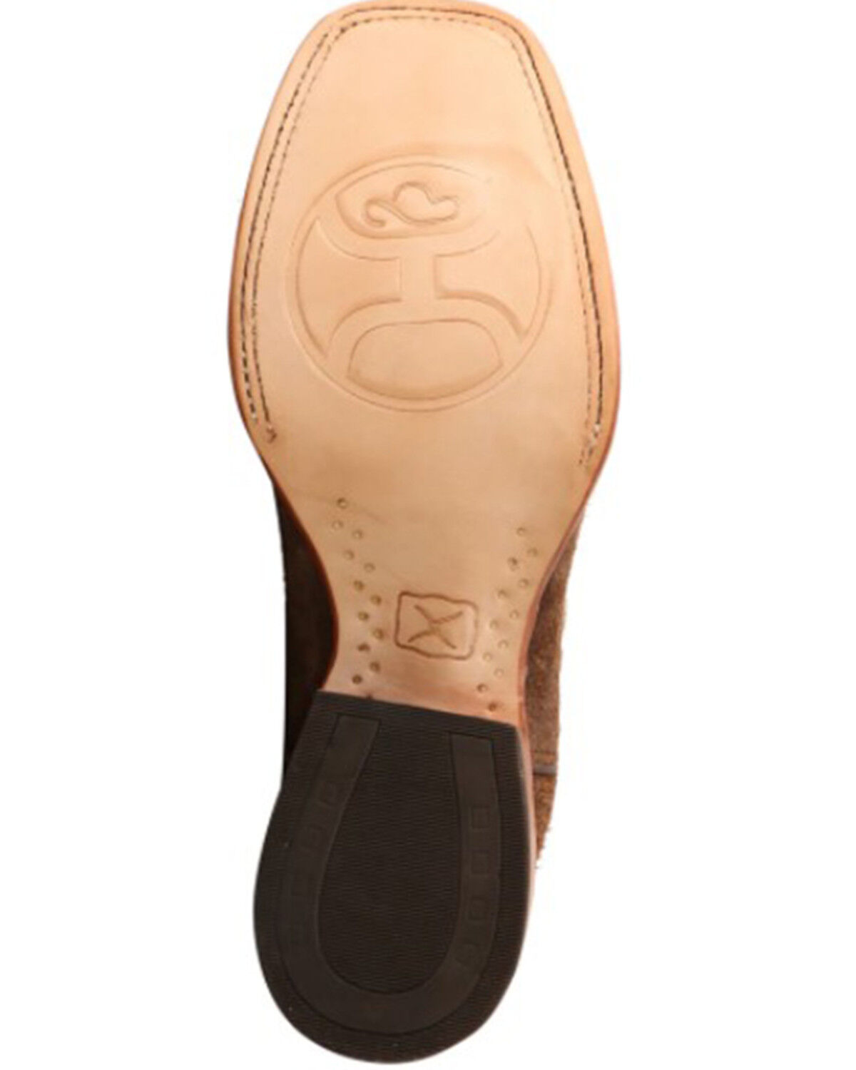 Image #6 - Hooey by Twisted X Men's CellSole Leather Western Boots - Broad Square Toe, Brown, hi-res