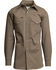 Image #1 - Lapco Men's Long Sleeve Welding Shirt, Beige/khaki, hi-res