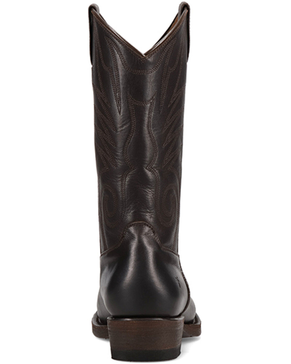 Image #5 - Frye Men's Grady Short Western Boots - Round  Toe, Chocolate, hi-res