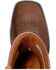 Image #6 - Carhartt Men's 11" Montana Water Resistant Wellington Work Boots - Steel Toe , Brown, hi-res