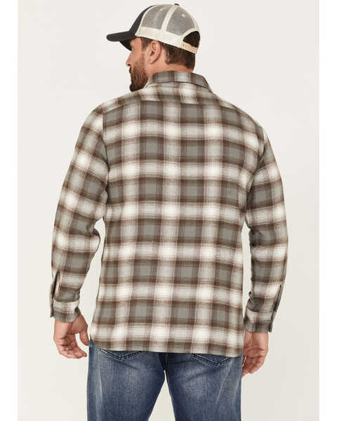 Image #4 - Levi's Men's Classic Worker Plaid Long Sleeve Button-Down Shirt , Grey, hi-res