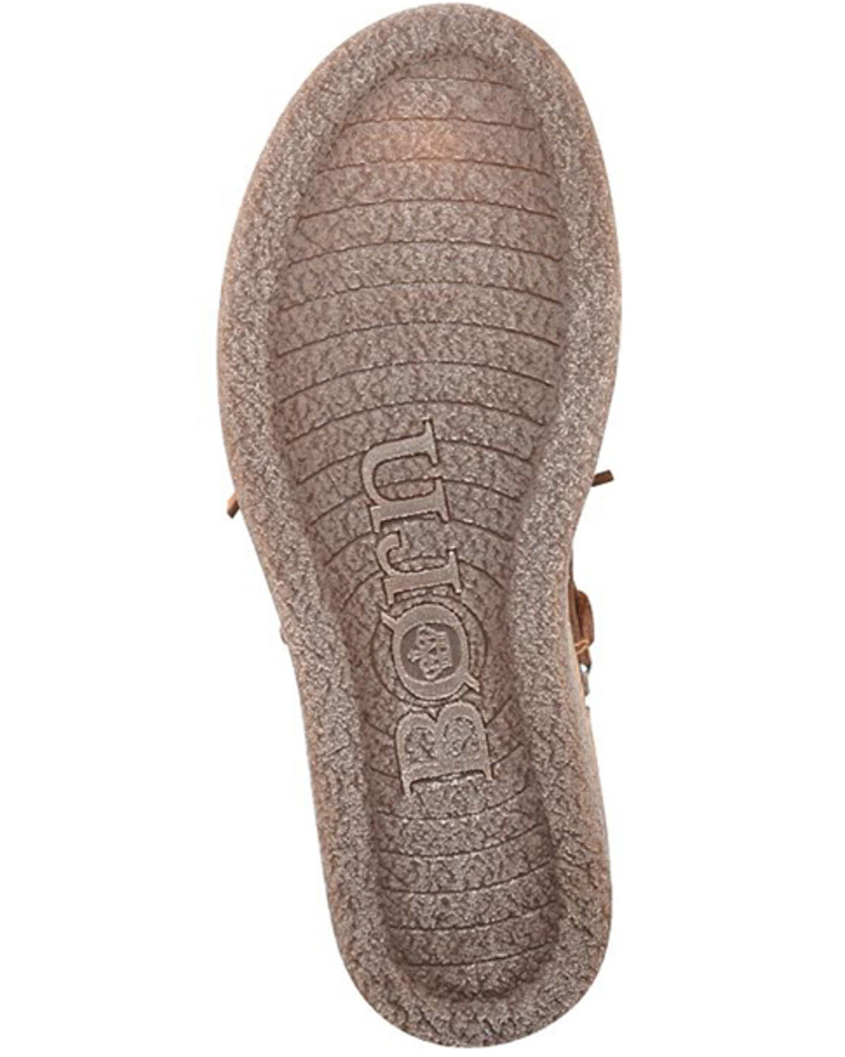 Image #7 - Born Women's Calyn Wedge Booties - Round Toe, Brown, hi-res