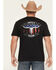 Image #1 - Smith & Wesson Men's Preserving Freedom Patriotic Short Sleeve Graphic T-Shirt, Black, hi-res
