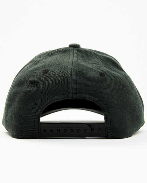 Image #3 - Brixton Men's Linwood C Netplus Ball Cap , Black/white, hi-res